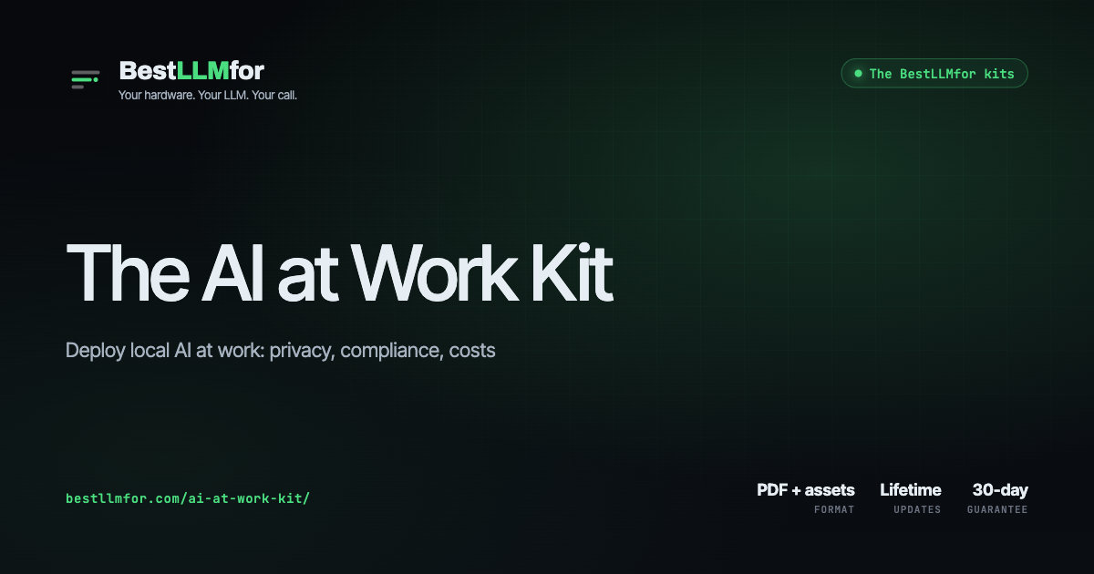 The AI at Work Kit cover — AI at Work